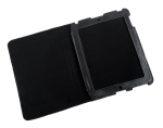 Ehtsast nahast &uuml;mbris Apple iPad 2 jaoks, must