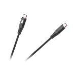 REBEL USB-C &ndash; USB-C kaabel, 100 cm, must