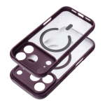 &Uuml;mbris mudelile iPhone 18 Pro Max / 17 Pro Max Full Matte Mag Cover &uuml;hildub MagSafe'iga (v&auml;rv: tumekirsi)