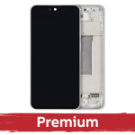 LCD Display Compatible With Samsung A366 A36 5G with Frame / Lavender / OEM