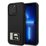 Karl Lagerfeld Ikonik Patch &Uuml;mbris jaoks iPhone 13 Pro / iPhone 13 - must