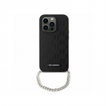 Karl Lagerfeld KLHCP14SSACKLHPK iPhone 14 6.1" must/must hardcase Saffiano Monogram Chain