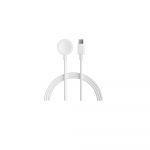 Devia inductive magnetic charger Kintone USB-C 1,0 m valge jaoks Apple Watch