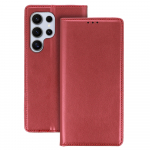 I&scaron;manusis magnetinis dėklas telefonui XIAOMI Redmi Note 13 Pro 4G - burgundinis (m)