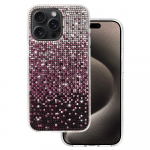 Tel Protect Diamond dėklas telefonui Iphone 16 Plus burgundi&scaron;kas