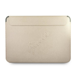 Guess Saffiano Script &uuml;mbris jaoks a 13" laptop - kuldne