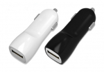 Car laadija Tellos with USB connector (dual) (1A+2A) valge