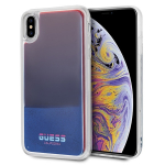 Guess GUHCI65GLCRE iPhone Xs Max punane k&otilde;va &uuml;mbris California Glow pimedas