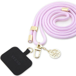 Guess GUOUCNMG4EU Universal CBDY Cord dirželis alyvinė/lila Nylon 4G Metal Charm