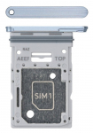 SIM kortelės laikiklis Samsung A556 A55 5G Awesome Iceblue originalus (service pack)