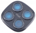 Xiaomi Redmi Note 14 Pro 5G kameros stikliukas su rėmeliu Black ORG