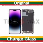 Ekranas skirtas iPhone 14 Pro Max juodas (Atnaujintas: Telemax)