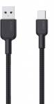 AUKEY CB-NAC1 USB kabelis 1 m USB A USB C Juoda