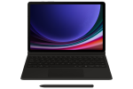 DX725UB klaviatuuriga kaanekott Samsung Galaxy Tab S9/S9 FE/S10 FE/S10 Lite jaoks, must
