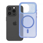 Case for iPhone 15 PRO Aurora compatible with MagSafe blue