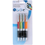 Topwrite sinised kummist haardeosaga pastapliiatsid, 4 tk