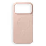 Case for iPhone 18 Pro Max / 17 Pro Max Silicone Mag Cover compatible with MagSafe (big hole) pink
