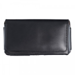 Horizontalus universalus dėklas CLASSIC 100A modelis 10 (Iphone X / Samsung S5/S7/A5/J5/Xcover 3 / Huawei P8 Lite) juodas