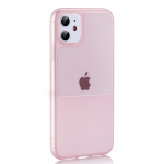 TEL PROTECT lango dėklas telefonui Iphone 12 Mini rožinis