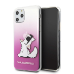 Karl Lagerfeld Choupette Fun iPhone 11 Pro &uuml;mbris - roosa