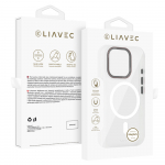 Liavec Hybrid Magsafe Clear &Uuml;mbris jaoks Iphone 15 Pro Max