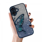 Tel Protect Butterfly Water &Uuml;mbris jaoks Iphone 17 sinine