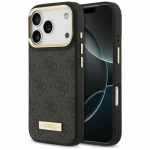 Guess 4G Logo Plate MagSafe &Uuml;mbris jaoks iPhone 17 Pro - Must