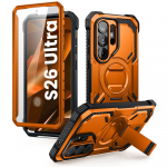 Supcase ArmorBox Mag MagSafe Dėklas for Samsung Galaxy S26 Ultra - oranžinis and juodas
