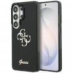 Guess case IML Big Metal 4G Script for Samsung Galaxy S26 Ultra black