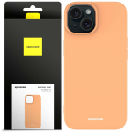 Spacecase Silikoninis dėklas iPhone 15 oranžinis
