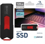Atmintinė SSD Platinet USB 128GB (USB 3.2; 400MB/s)