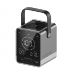 Cuktech Powerbank 300W 40000mAh traadita laadimisega 2x USB-C + 2x USB-A - must