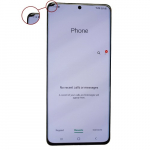 Ekranas skirtas Samsung G998 S21 Ultra su rėmeliu / Phantom Silver / (Atnaujintas: Telemax) (defektuotas 1)