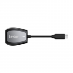 Lexari kahe pesaga SD/microSD-m&auml;lukaardilugeja, USB-C