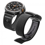 Spigen Athlex Air Strap for Samsung Galaxy Watch Ultra 47mm - Black and Gray