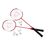 Donnay 6-osaline sulgpallikomplekt kotis, punane
