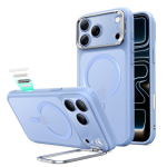 ESR Classic Hybrid Kickstand MagSafe &uuml;mbris mudelitele iPhone 18 Pro Max / 17 Pro Max, matt helesinine