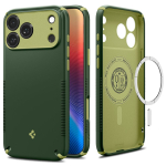 Spigen Nano Pop MagSafe &uuml;mbris iPhone 18 Pro / 17 Pro jaoks, roheline
