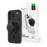 AmazingThing Titan Pro Pop Lens &uuml;mbris seadmele iPhone 18 Pro Max, kaamerakatte, hoidiku ja toega, MagSafe-&uuml;hilduv &ndash; must