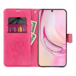 Fuksiapunane Mezzo Book dreamcatcher klapiga &uuml;mbris Samsung S26 FE jaoks