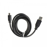 USB A į Type C 3.0 2A kabelis HD2 2 m juodas