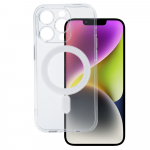 TEL PROTECT MagSilicone &Uuml;mbris jaoks Iphone 14 Pro l&auml;bipaistev