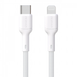 Dudao L9X 30W USB-C - Lightning Kaabel 2m - valge