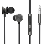 Joyroom Wired Series JR-EW03 wired in-ear k&otilde;rvaklapid - dark hall
