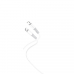 XO kabelis NB-Q226A USB-C - "Lightning" 1 m 27 W, baltas