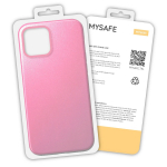 MYSAFE Dėklas SKIN IPHONE 12 PRO MAX LIGHT rožinis BOX