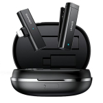 USAMS BELAIDIS PRISEGAMAS MIKROFONAS ENC 2.4G BELAIDIS LAVALIER MIKROFONAS LIGHTNING ZB244MKF01 (US-ZB244)