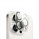 Crong Lens Shield kaameraobjektiivide kaitseklaas seadmele iPhone 15 Pro / 15 Pro Max