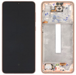LCD screen Samsung A336 A33 5G 2022 koos touch screen ja frame Peach original (service pack)