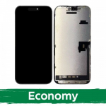 LCD ekranas suderinamas su iPhone 16 Pro juodas (INCELL / Economy) /*Removable IC*/